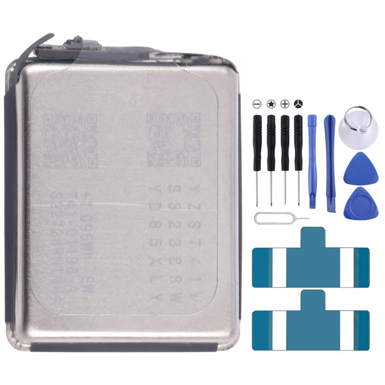 Batteria con cavo flessibile originale, For Apple Watch Series 9 41mm A2954 282mAh, For Apple Watch Ultra 1 49mm A2749 542mAh, For Apple Watch Series 8 41mm A2810 282mAh, For Apple Watch Series 7 41mm A2663 284mAh                                       ...