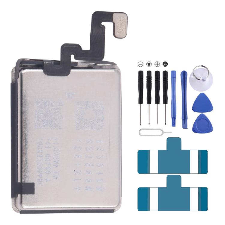 Batteria con cavo flessibile originale, For Apple Watch Series 9 41mm A2954 282mAh, For Apple Watch Ultra 1 49mm A2749 542mAh, For Apple Watch Series 8 41mm A2810 282mAh, For Apple Watch Series 7 41mm A2663 284mAh                                       ...