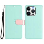 Custodia per telefono in ecopelle vegana con texture litchi rimovibile e chiusura magnetica laterale., For iPhone 16 Pro Max, For iPhone 16 Pro, For iPhone 16 Plus, For iPhone 16