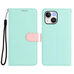 Custodia per telefono in ecopelle vegana con texture litchi rimovibile e chiusura magnetica laterale., For iPhone 14 Plus, For iPhone 14, For iPhone 14 Pro, For iPhone 14 Pro Max