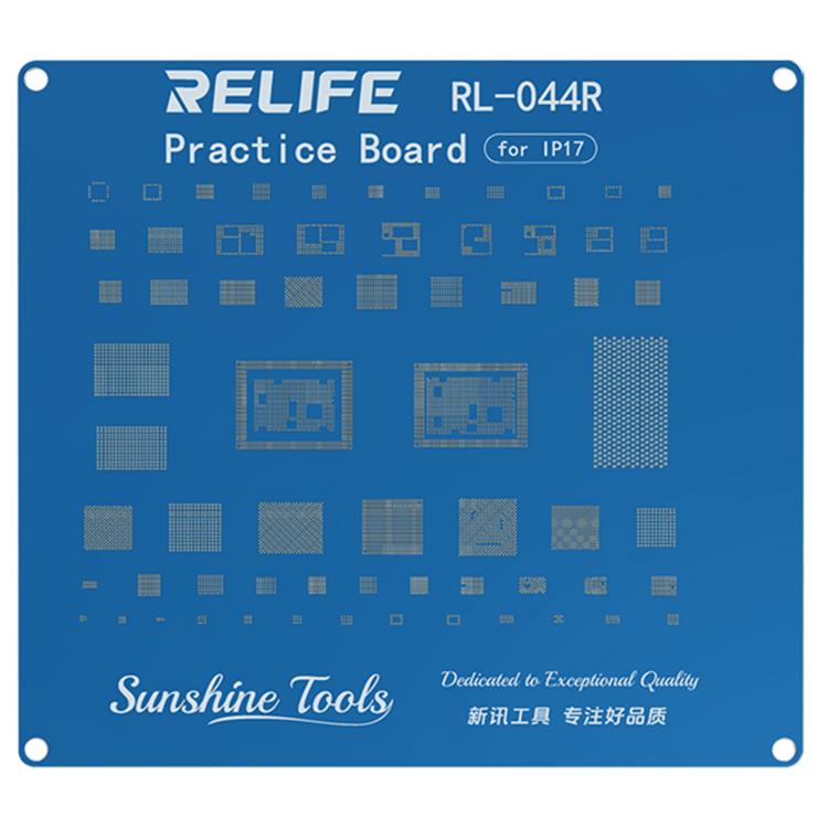 RELIFE RL-044R Connettore per chip BGA, presa per test di saldatura, scheda CE compatibile con iPhone serie 17, RELIFE RL-044R