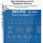 RELIFE RL-044R Connettore per chip BGA, presa per test di saldatura, scheda CE compatibile con iPhone serie 17, RELIFE RL-044R