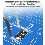 RELIFE RL-044R Connettore per chip BGA, presa per test di saldatura, scheda CE compatibile con iPhone serie 17, RELIFE RL-044R