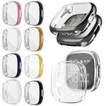 Cover protettiva per orologio xDfin in TPU a copertura totale, For Fitbit Versa 4, For Fitbit Versa 3