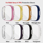 Cover protettiva per orologio xDfin in TPU a copertura totale, For Fitbit Versa 4, For Fitbit Versa 3