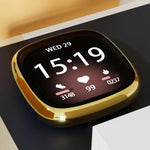 Cover protettiva per orologio xDfin in TPU a copertura totale, For Fitbit Versa 4, For Fitbit Versa 3