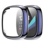 Custodia protettiva per orologio xDfind con pellicola temperata integrata nel PC., For Fitbit Versa 4, For Fitbit Versa 3
