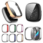 Custodia protettiva per orologio xDfind con pellicola temperata integrata nel PC., For Fitbit Versa 4, For Fitbit Versa 3