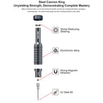 RELIFE RL-730A Set di cacciaviti 5 in 1 in lega di alluminio Steel Cannon King Classic Series, 5 in 1 Set