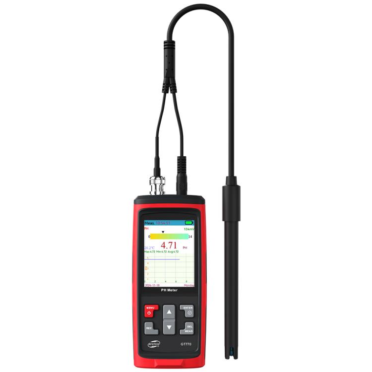 Misuratore pH portatile BENETECH GT770 Split 3 in 1
