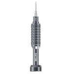Set di cacciaviti in lega di alluminio RELIFE RL-730 Steel Cannon King Classic Series, Star 0.8, Phillips 1.5, Phillips 2.5, Y 0.6, Torx T1