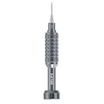 Set di cacciaviti in lega di alluminio RELIFE RL-730 Steel Cannon King Classic Series, Star 0.8, Phillips 1.5, Phillips 2.5, Y 0.6, Torx T1