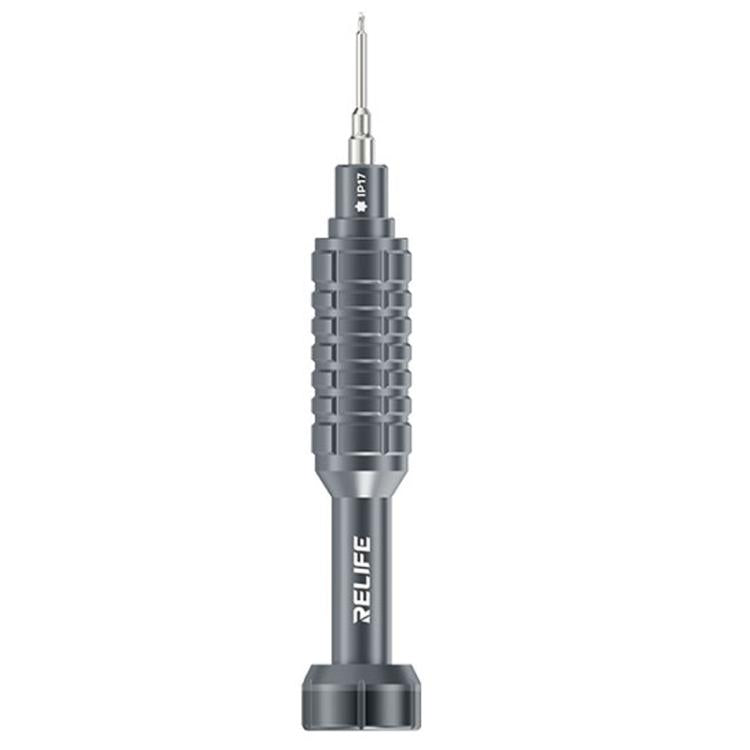 Set di cacciaviti in lega di alluminio RELIFE RL-730 Steel Cannon King Classic Series, Star 0.8, Phillips 1.5, Phillips 2.5, Y 0.6, Torx T1