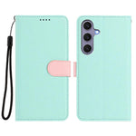 Custodia per telefono in ecopelle vegana con texture litchi rimovibile e chiusura magnetica laterale., For Samsung Galaxy S25 5G, For Samsung Galaxy S25+ 5G, For Samsung Galaxy S25 Ultra 5G, For Samsung Galaxy S24 FE 5G