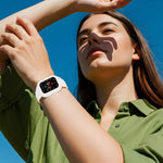 Cinturino per orologio in silicone con chiusura magnetica a scatto inverso, copertura in TPU integrata e rivestimento in silicone., For Apple Watch 45mm / 44mm, For Apple Watch 41mm / 40mm