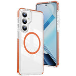 Custodia per telefono Crystal Shield trasparente magnetica ibrida in acrilico e TPU, For Samsung Galaxy S26 5G, For Samsung Galaxy S25 FE 5G, For Samsung Galaxy S25+ / S24+ 5G