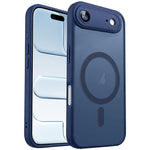 XDcase Skin Feel Custodia magnetica satinata per telefono con pellicola protettiva per obiettivo, For iPhone 17 Pro Max, For iPhone 17 Pro, For iPhone 17, For iPhone Air