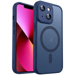 XDcase Skin Feel Custodia magnetica satinata per telefono con pellicola protettiva per obiettivo, For iPhone 13 Pro Max, For iPhone 13 Pro, For iPhone 13, For iPhone 12 Pro Max