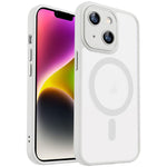XDcase Skin Feel Custodia magnetica satinata per telefono con pellicola protettiva per obiettivo, For iPhone 15 Pro Max, For iPhone 15 Pro, For iPhone 15, For iPhone 14 Plus, For iPhone 14, For iPhone 14 Pro, For iPhone 14 Pro Max