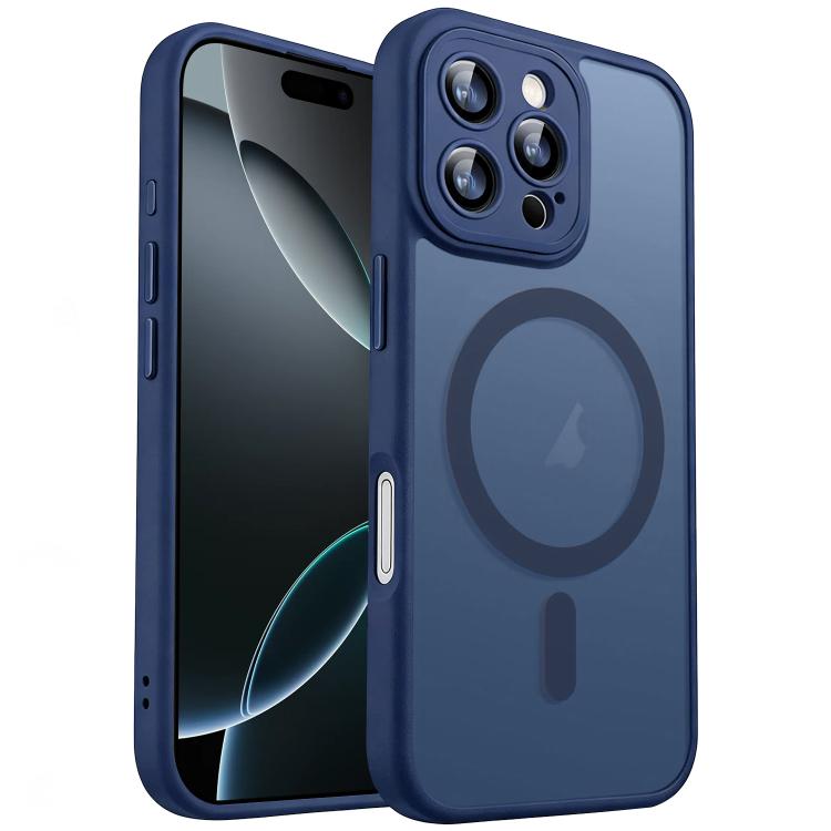 XDcase Skin Feel Custodia magnetica satinata per telefono con pellicola protettiva per obiettivo, For iPhone 17e / 16e, For iPhone 16 Pro Max, For iPhone 16 Pro, For iPhone 16 Plus, For iPhone 16