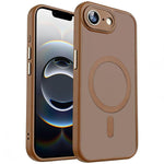 XDcase Skin Feel Custodia magnetica satinata per telefono con pellicola protettiva per obiettivo, For iPhone 17e / 16e, For iPhone 16 Pro Max, For iPhone 16 Pro, For iPhone 16 Plus, For iPhone 16