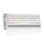 Tastiera cablata AULA WIN60HE Standard Edition a 60 tasti con illuminazione RGB.