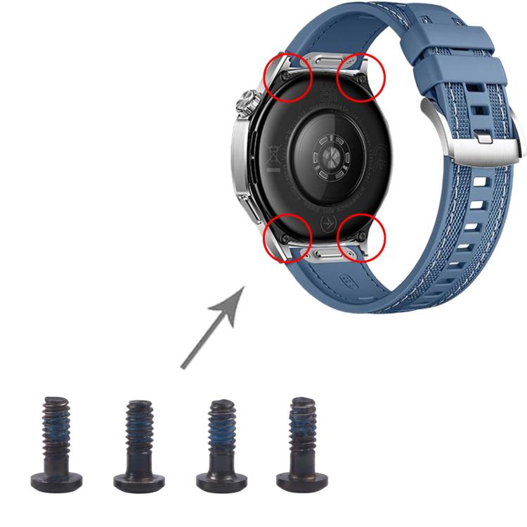 Set viti ricambio coperchio posteriore Huawei Watch Ultimate 2