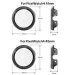 xDfind Pellicola temperata con spruzzatore d'olio integrato per PC - Cover protettiva per orologio, For Google Pixel Watch 4 / 3 45mm, For Google Pixel Watch 4 / 3 / 2 / 1 41mm