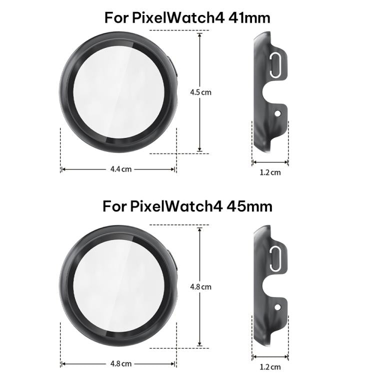 xDfind Pellicola temperata con spruzzatore d'olio integrato per PC - Cover protettiva per orologio, For Google Pixel Watch 4 / 3 45mm, For Google Pixel Watch 4 / 3 / 2 / 1 41mm