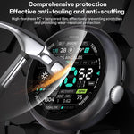 xDfind Pellicola temperata con spruzzatore d'olio integrato per PC - Cover protettiva per orologio, For Google Pixel Watch 4 / 3 45mm, For Google Pixel Watch 4 / 3 / 2 / 1 41mm