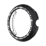 xDfin Single Row Diamond Hollow PC Watch Cover, For Google Pixel Watch 5 41mm, For Google Pixel Watch 5 45mm, For Google Pixel Watch 4 / Watch 3 45mm
