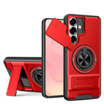 Custodia per telefono multifunzionale magnetica antiurto con finestra scorrevole per obiettivo., For Samsung Galaxy S26+ 5G, For Galaxy S26 Edge 5G, For Samsung Galaxy S26 Ultra 5G, For Samsung Galaxy S26 5G