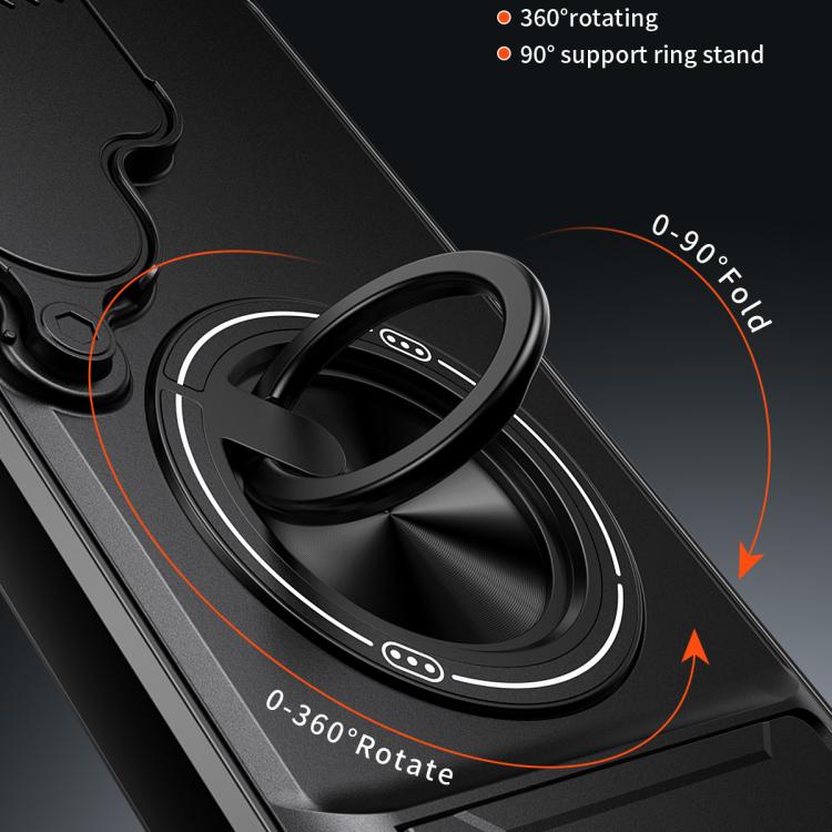 Custodia per telefono multifunzionale magnetica antiurto con finestra scorrevole per obiettivo., For Samsung Galaxy S25 Ultra 5G, For Samsung Galaxy S24 FE 5G, For Samsung Galaxy S24 Ultra 5G, For Galaxy S24 5G