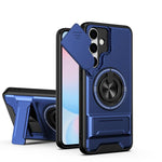 Custodia per telefono multifunzionale magnetica antiurto con finestra scorrevole per obiettivo., For Samsung Galaxy S25 Ultra 5G, For Samsung Galaxy S24 FE 5G, For Samsung Galaxy S24 Ultra 5G, For Galaxy S24 5G