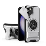 Custodia per telefono multifunzionale magnetica antiurto con finestra scorrevole per obiettivo., For Galaxy S23 FE 5G, For Samsung Galaxy S23 Ultra 5G, For Galaxy S23+ 5G, For Galaxy S23 5G