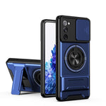 Custodia per telefono multifunzionale magnetica antiurto con finestra scorrevole per obiettivo., For Galaxy S21+ 5G, For Galaxy S20 FE 5G, For Galaxy S20 Ultra 5G, For Galaxy S20 5G