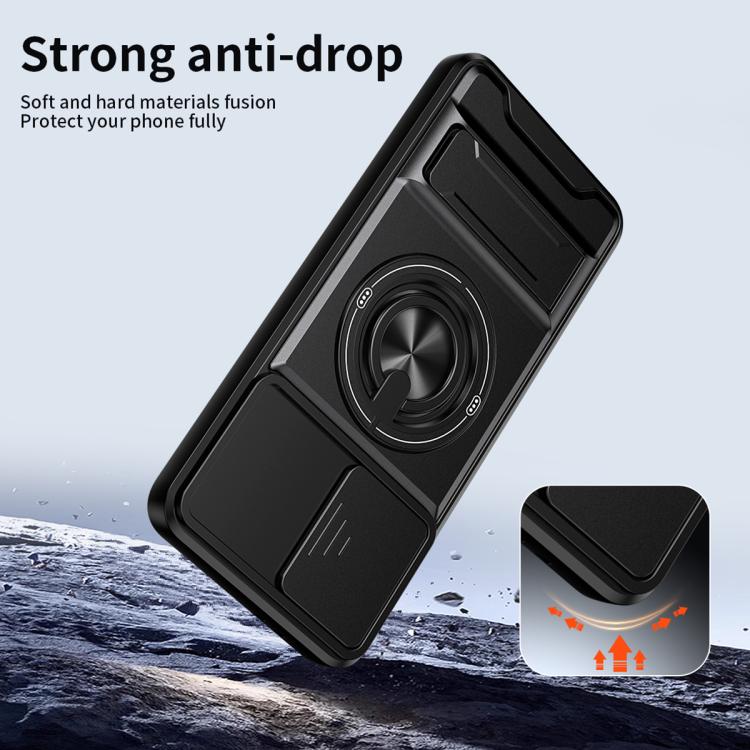 Custodia per telefono multifunzionale magnetica antiurto con finestra scorrevole per obiettivo., For Galaxy S21+ 5G, For Galaxy S20 FE 5G, For Galaxy S20 Ultra 5G, For Galaxy S20 5G