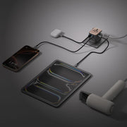 Caricabatterie rapido doppio GaN MOMAX 1-World UA27 PD da 35 W con doppia alimentazione CA., UA27
