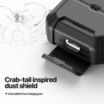 Custodia per auricolari DUX DUCIS serie PECS con design a coda di granchio, antiscivolo e antiurto., For AirPods 4, For AirPods Pro 3, For AirPods Pro 2