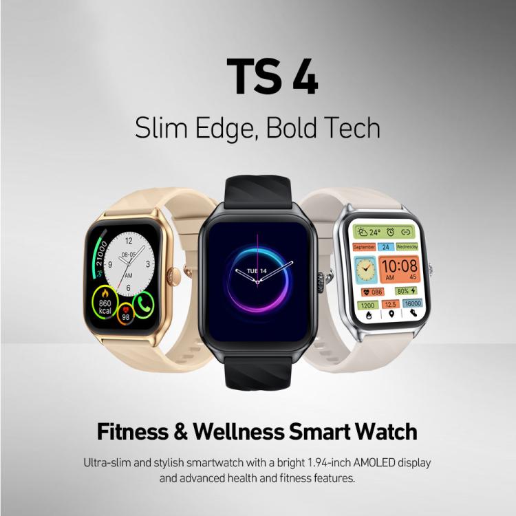 Zeblaze GTS 4, smartwatch sportivo con schermo AMOLED da 1,94 pollici e certificazione IP68 di impermeabilità.