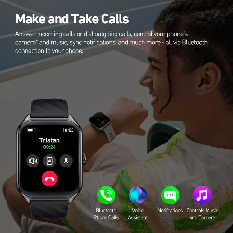 Zeblaze GTS 4, smartwatch sportivo con schermo AMOLED da 1,94 pollici e certificazione IP68 di impermeabilità.