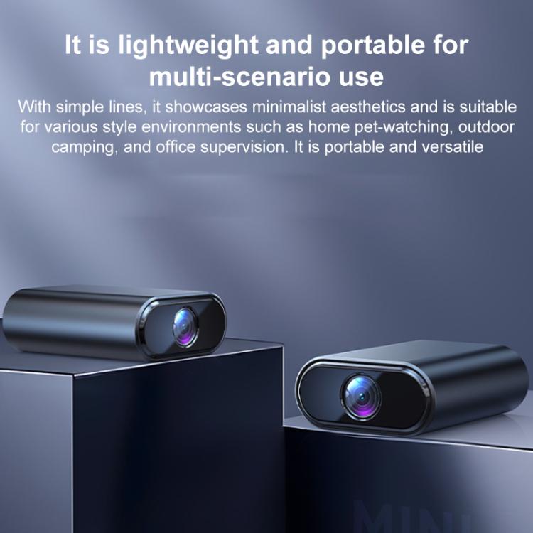 Mini telecamera WiFi intelligente X7 HD con visione notturna a infrarossi, rilevamento del movimento e monitoraggio, X7