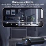 Mini telecamera WiFi intelligente X7 HD con visione notturna a infrarossi, rilevamento del movimento e monitoraggio, X7