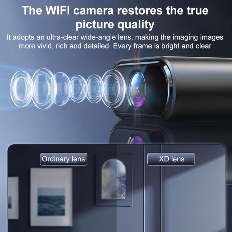 Mini telecamera WiFi intelligente X7 HD con visione notturna a infrarossi, rilevamento del movimento e monitoraggio, X7
