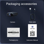 Mini telecamera WiFi intelligente X7 HD con visione notturna a infrarossi, rilevamento del movimento e monitoraggio, X7