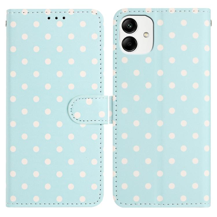 Custodia per telefono in ecopelle con motivo a pois, For Samsung Galaxy A23 5G, For Samsung Galaxy A34 5G, For Samsung Galaxy A54 5G, For Samsung Galaxy A04e