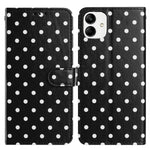 Custodia per telefono in ecopelle con motivo a pois, For Samsung Galaxy A23 5G, For Samsung Galaxy A34 5G, For Samsung Galaxy A54 5G, For Samsung Galaxy A04e
