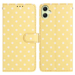 Custodia per telefono in ecopelle con motivo a pois, For Samsung Galaxy A07 4G / 5G, For Samsung Galaxy A06 4G / 5G, For Samsung Galaxy A56 5G, For Samsung Galaxy A26 5G