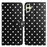Custodia per telefono in ecopelle con motivo a pois, For Samsung Galaxy A07 4G / 5G, For Samsung Galaxy A06 4G / 5G, For Samsung Galaxy A56 5G, For Samsung Galaxy A26 5G