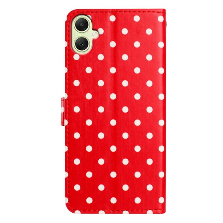 Custodia per telefono in ecopelle con motivo a pois, For Samsung Galaxy A07 4G / 5G, For Samsung Galaxy A06 4G / 5G, For Samsung Galaxy A56 5G, For Samsung Galaxy A26 5G